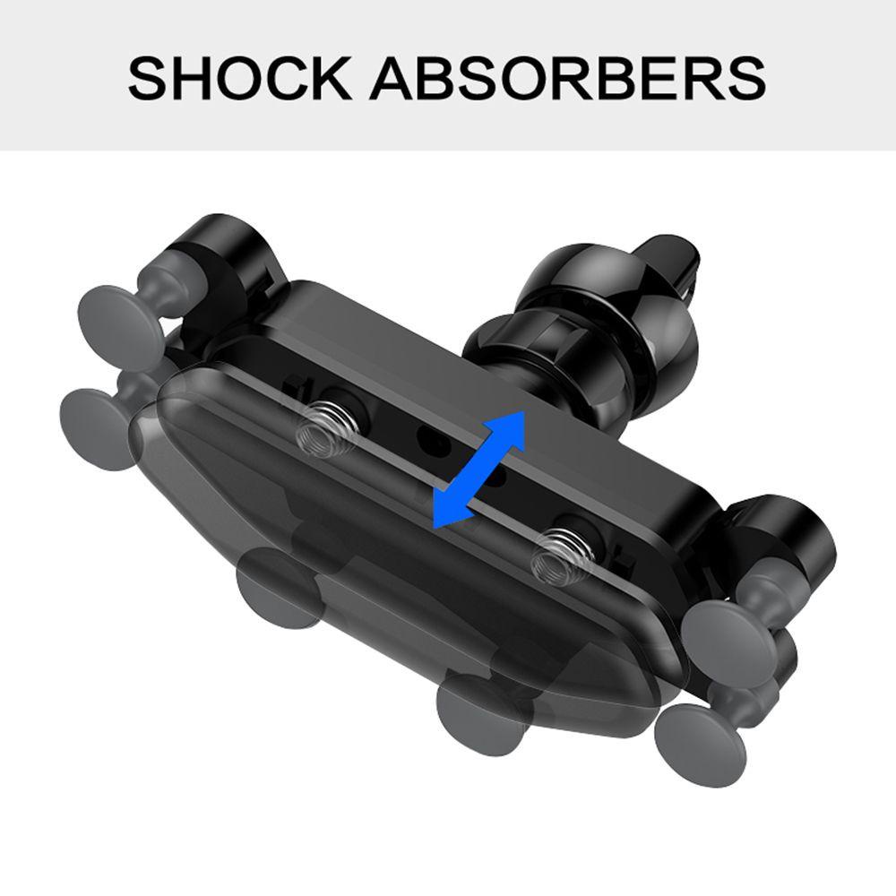 Giá Đỡ Điện Thoại Chống Sốc Nâng Cấp Gắn Lỗ Thông Gió Xe Tải