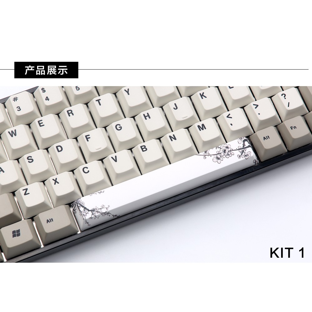 Nút dài bàn phím cơ, spacebar, thick PBT in dyesub