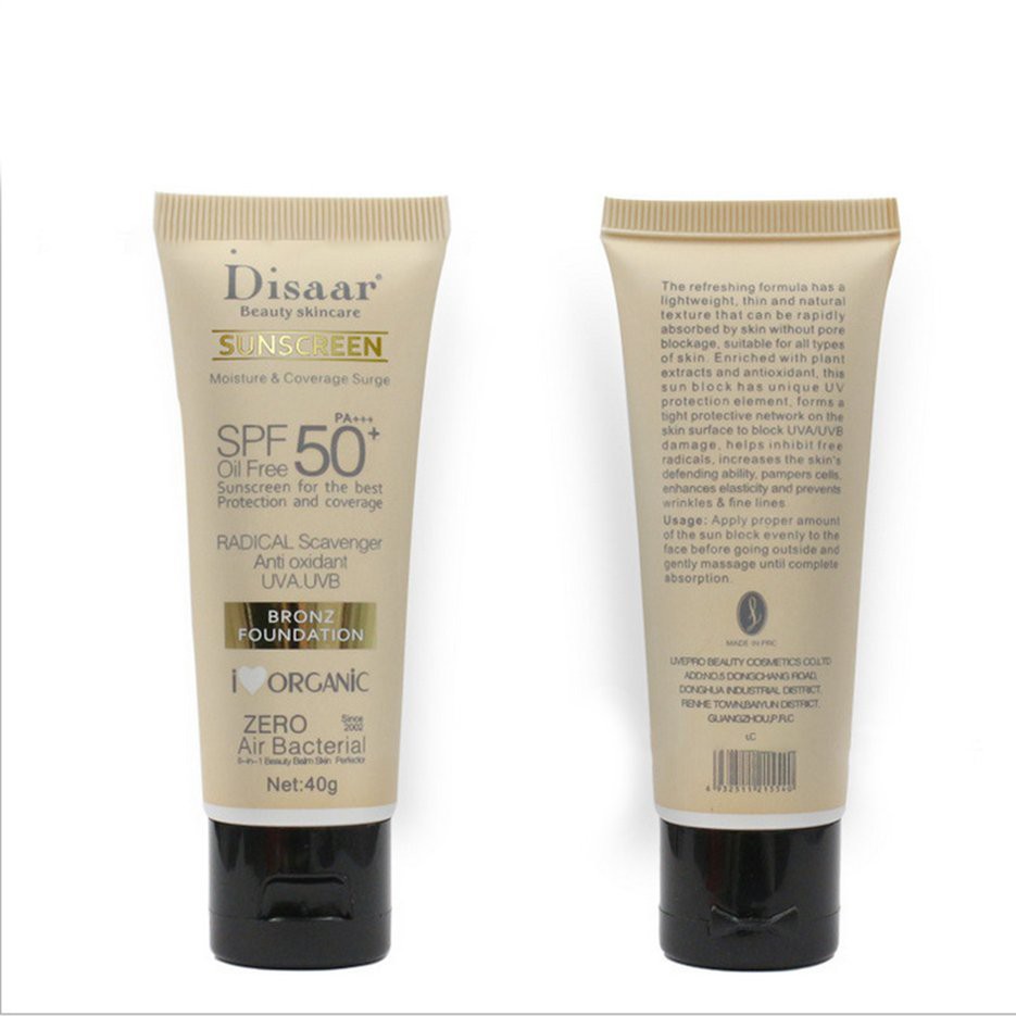 Kem chống nắng Pa + + + Spf 50 + chăm sóc da lâu trôi