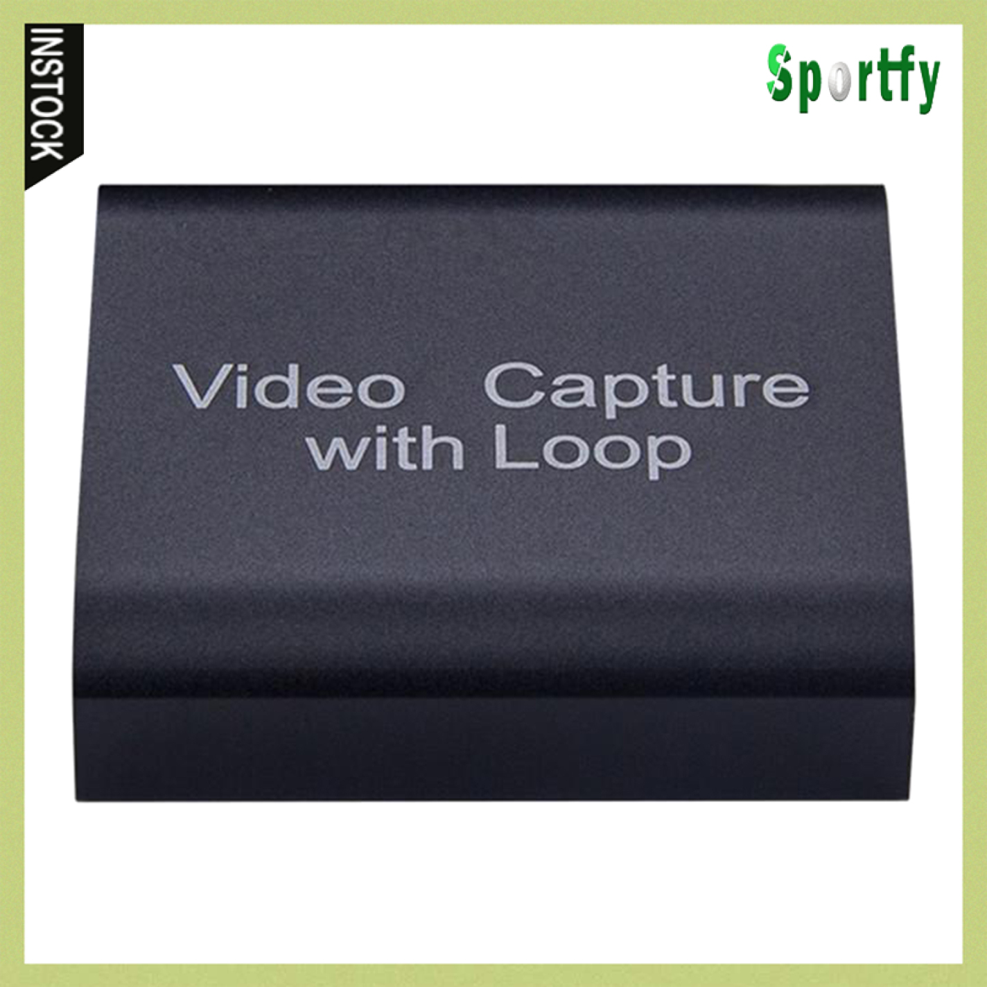 Sportfy USB 3.0 Portable HDMI Video Capture Card for High Definition Acquisition or