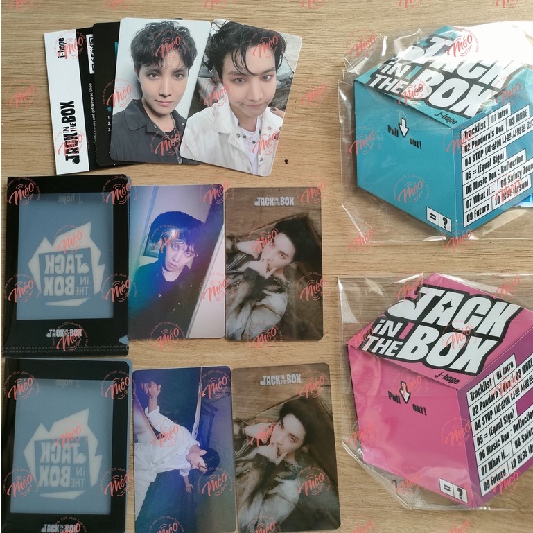 Có sẵn Lẻ card album BTS - J-HOPE Jack in the box