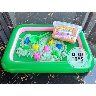 Image of FREE BUBBLE WRAP + DUS Mainan pasir ajaib anak 1kg - mainan edukasi anak