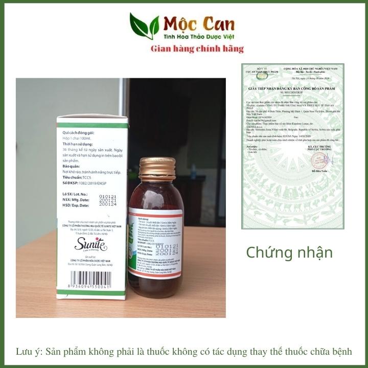 Siro ho An Phế Bổ Phế, Trừ Ho, Tiêu Đờm, Các Chứng Ho Do Cảm Lạnh, Nhiễm Lạnh, Ho Gió, Ho Khan, Ho Có Đờm Chai 100ml