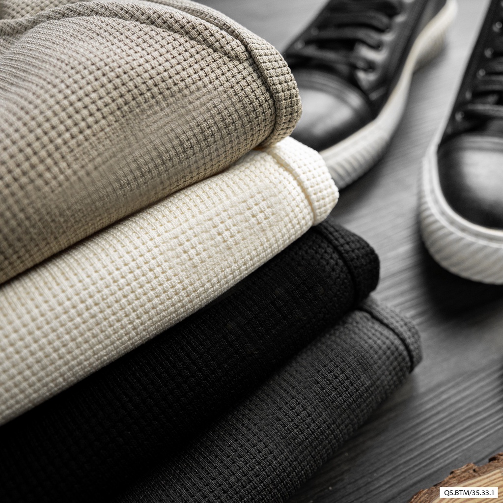 Quần short lửng thời trang cạp chun, chất  thun hạt pique pique dòng cao cấp, form ôn tôn dáng 35331