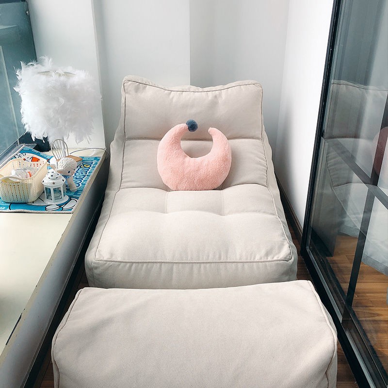 Ghế sofa lười biếng bean bag tatami căn hộ nhỏ ban công phòng khách salon ngủ net màu đỏ cho thuê đơn