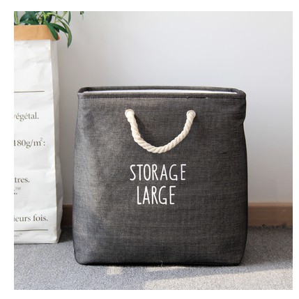 Túi vải đựng đồ vintage dày dặn ( size to )- may.decor -