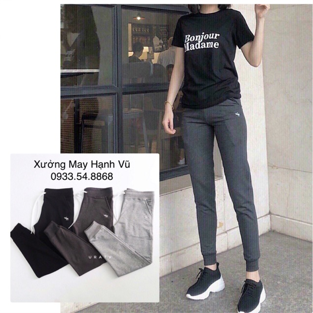 [Mã FASHIONTHU15 giảm 10K đơn 20K] {{SALE BANH NÓC}} JOGGER NỈ SIÊU ĐẸP