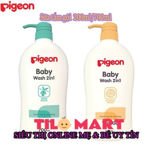 [CHÍNH HÃNG] Sữa tắm gội Pigeon 200ml/700ml