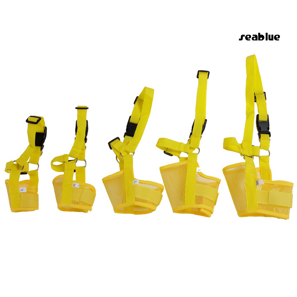 Rọ mõm lưới thoáng khí chống sủa cho thú cưng