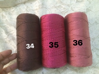 Sợi thô móc túi và mũ 35 cuộn