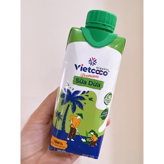 Sữa dừa hữu cơ Vietcoco hộp 330ml