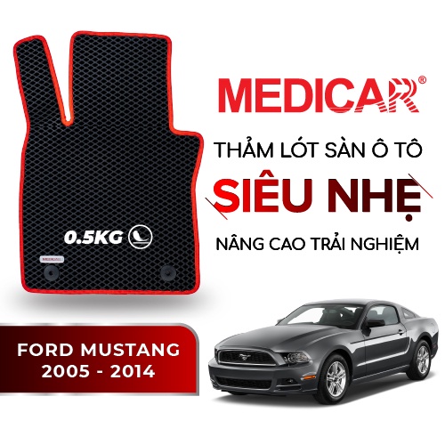 MEDICAR - Thảm Lót Sàn ô tô Ford Mustang (2005 - 2014)