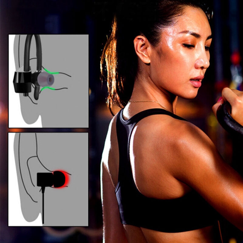 Tai nghe Bluetooth thể thao chống mồ hôi kèm mic