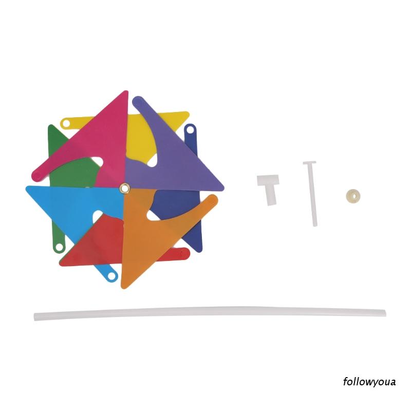 Chong Chóng Xoay Gió Trang Trí Sân Vườn Cho Bé Mới