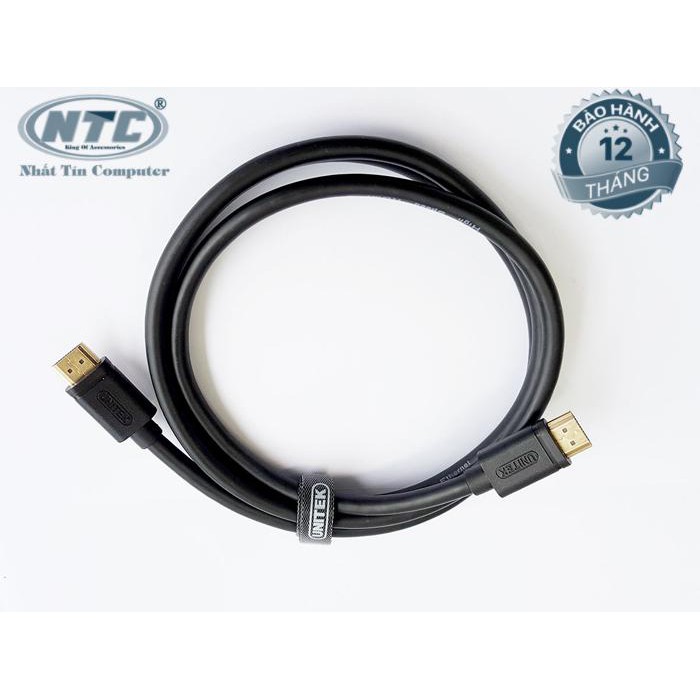 Cáp HDMI Unitek Y-C137M dài 1.5m hỗ trợ chất lượng 4K UltraHD/ 3D...