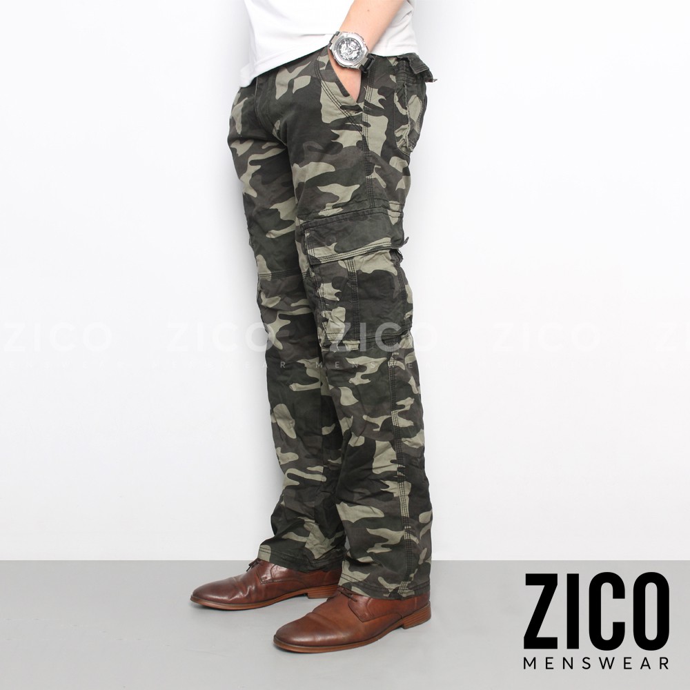 Quần dài nam kaki túi hộp ZICO MENSWEAR 6 túi  - Chất vải Kaki dày dặn, không phai màu