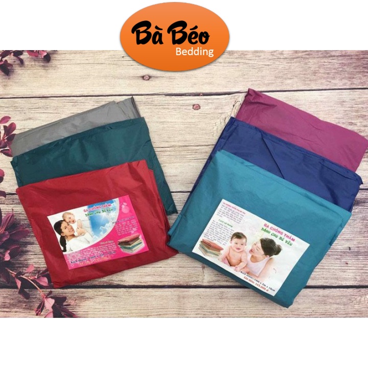 Ga Chống Thấm Trơn 1 Màu, Ga Trải Giường, Ga Chống Thấm Giá Rẻ Không bí, Không gây kích ứng da