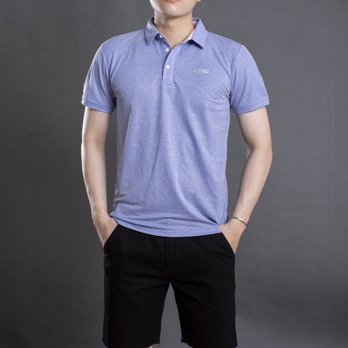 Áo thun polo nam trơn chất thun co giãn,  chất đẹp , thoáng mát  Lados - 9044 | BigBuy360 - bigbuy360.vn
