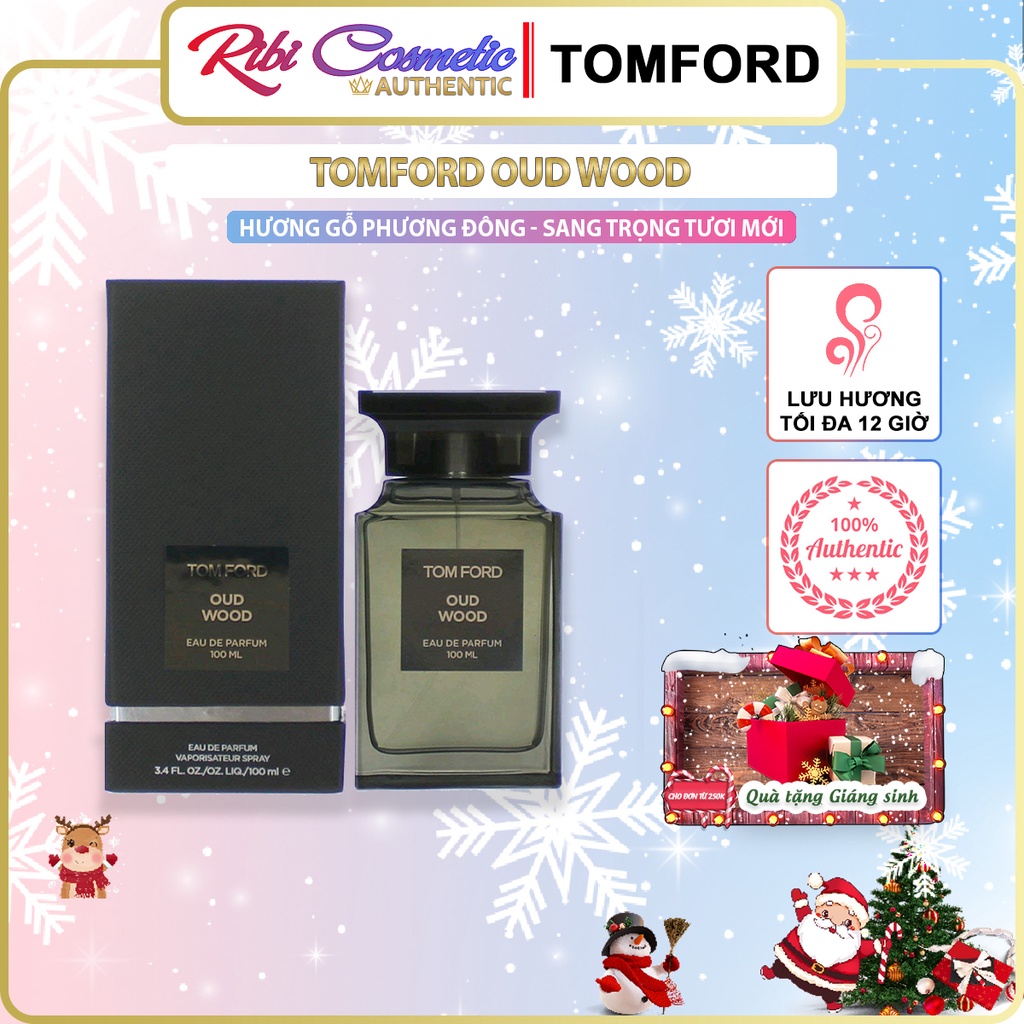 Nước hoa unisex nam nữ TomFord TF OUD Wood EDP , Tom Ford lưu hương lâu 8 - 12 giờ . chính hãng 100% . Ribi cosmetics .