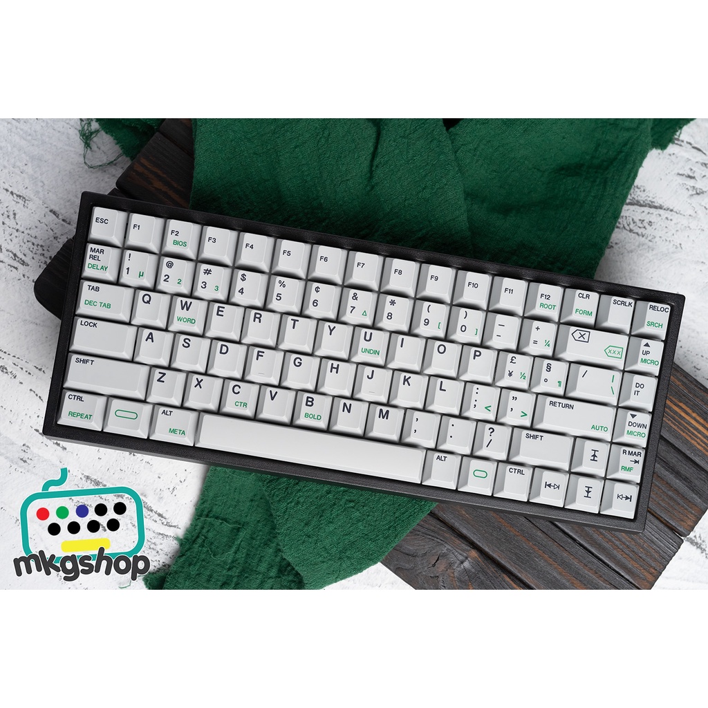 Keycap Xerox 6002 nhựa PBT in nhiệt dyesub, 148 nút bàn phím cơ, cherry profile
