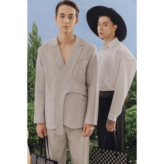 Áo Blazer GREAT BLAZER BLANKE
