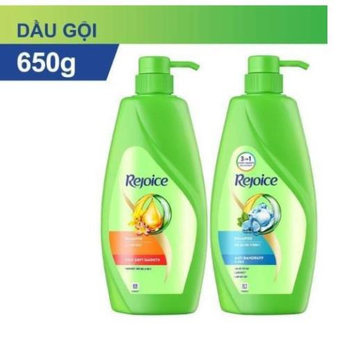 Dầu Gội Rejoice Siêu Mượt Trị Gàu 3 trong1 (650g)