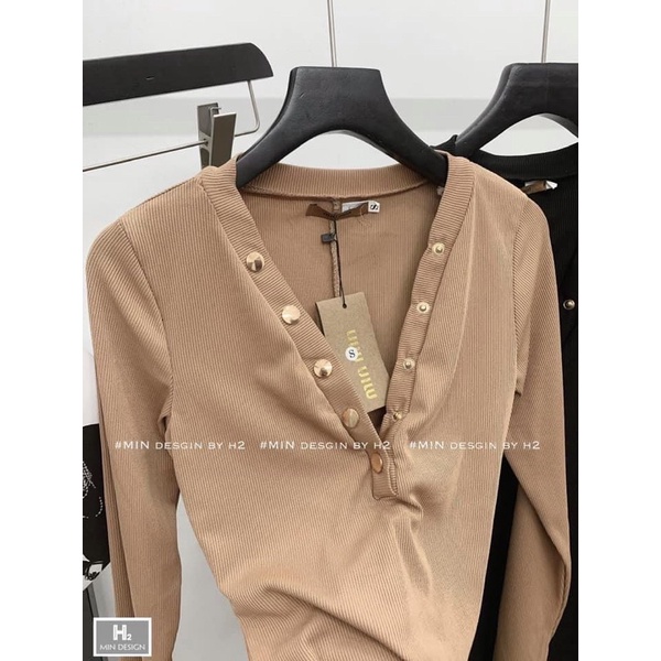 [HÌNH THẬT] Đầm Body Maxi Gân Nút Bấm Tay Dài Xịn Mịn byChang | BigBuy360 - bigbuy360.vn