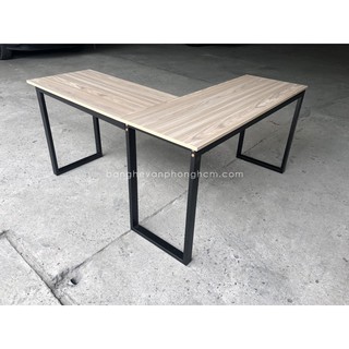 Bàn làm việc, bàn chữ l , bàn làm việc văn phòng 120x140x50