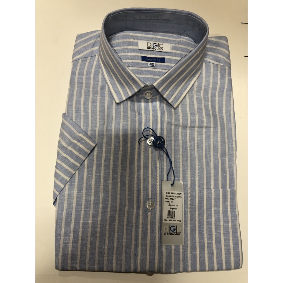 Áo sơ mi ngắn tay DGCs - SASN1730M-M7