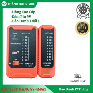 Hộp Test Dây Mạng,Test Cáp Mạng, MASTER SY-468A3 /SY-468 Tặng Kèm Pin 9V TCbest giá rẻ [FREE SHIP]