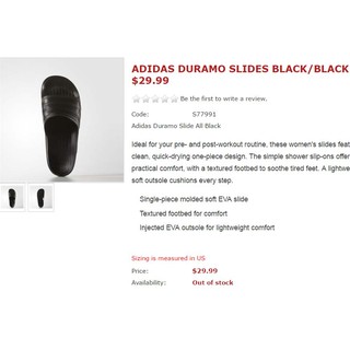 D117 - Dép Adidas Duramo Slide