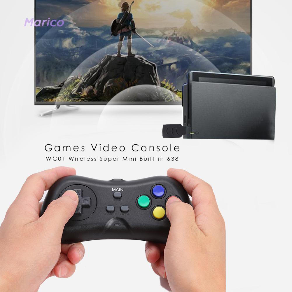 Máy chơi game 620 trò không dây tiện lợi kết nối cổng USB - máy phiên bản 2020 - Bộ máy chơi game, senvangshop