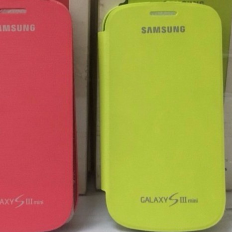 Bao da Samsung S3 mini chính hãng  _ màu xanh