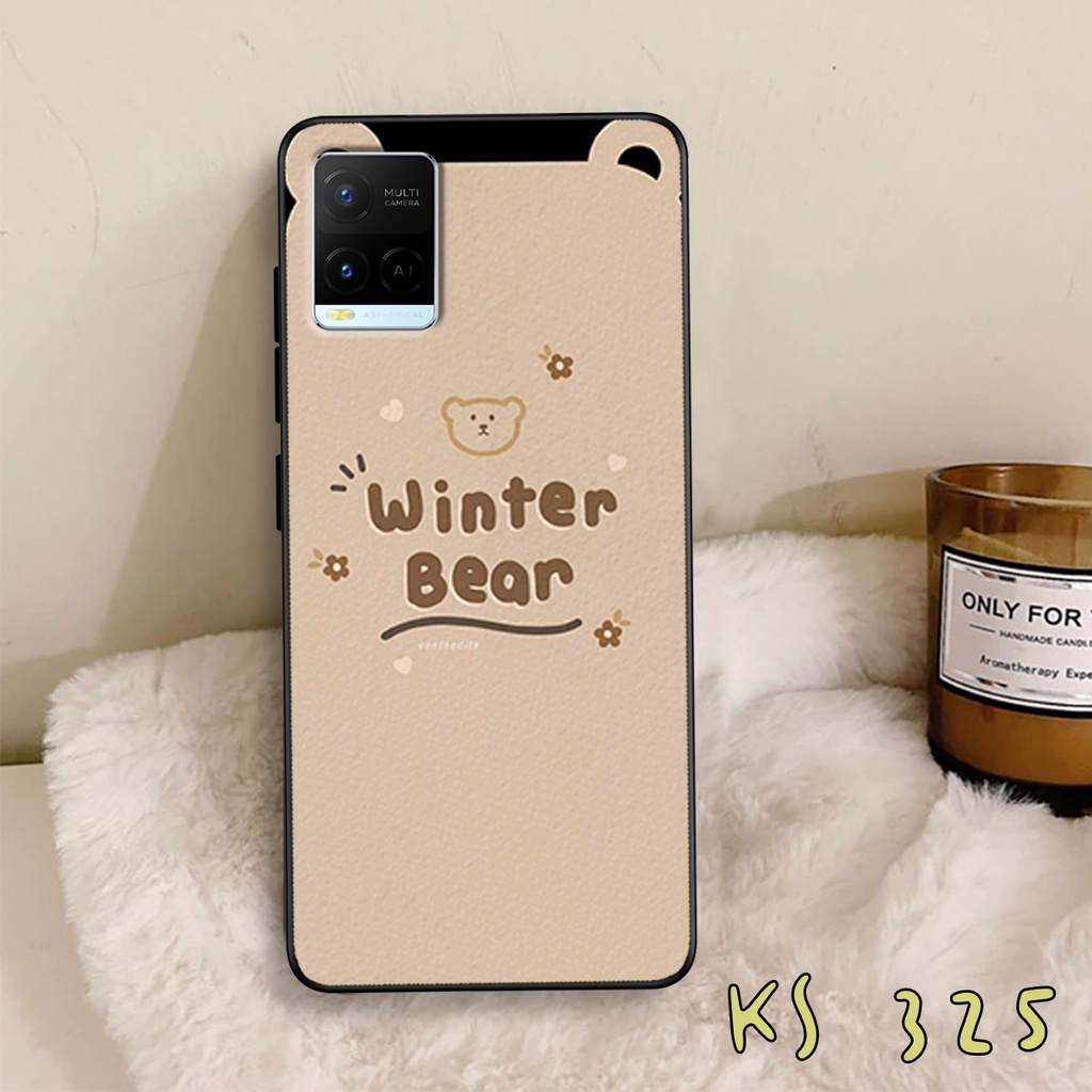 Ốp lưng Vivo Y21 - Vivo Y21s - Vivo Y33s - Ốp in hình tai thỏ siêu dễ thương