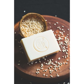 Xà phòng handmade Gạo (plain) từ Green Garden