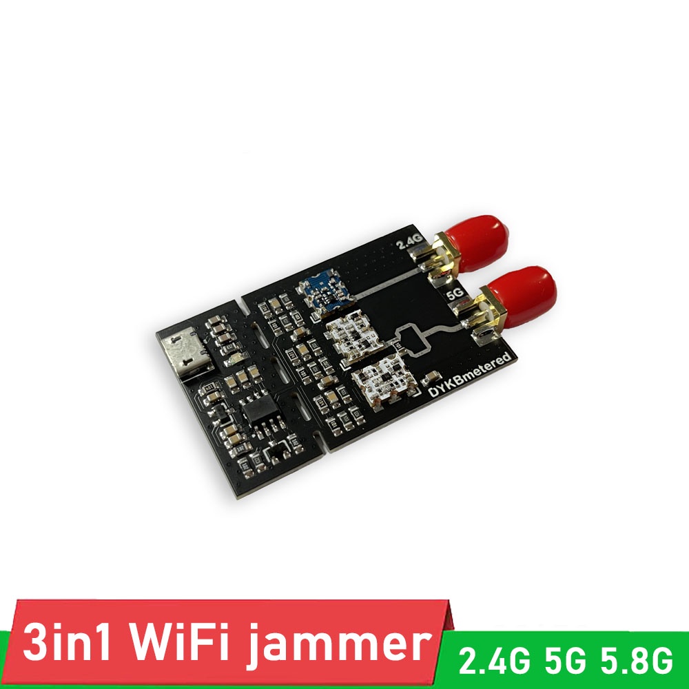 Ăng Ten 3 Trong 1 2.4G 5G 5.8G WiFi Chặn Tần Số Cho Bluetooth 2.4Ghz