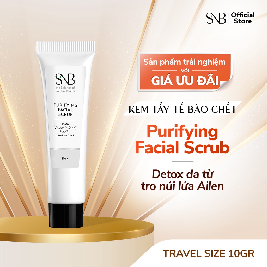 Kem Tẩy Tế Bào Chết Purifying Facial Scrub SNB 5gr