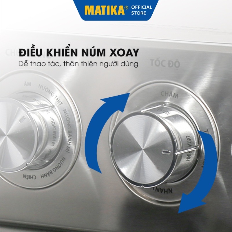 Nồi Chiên Không Dầu MATIKA 25L 1700W MTK-9325