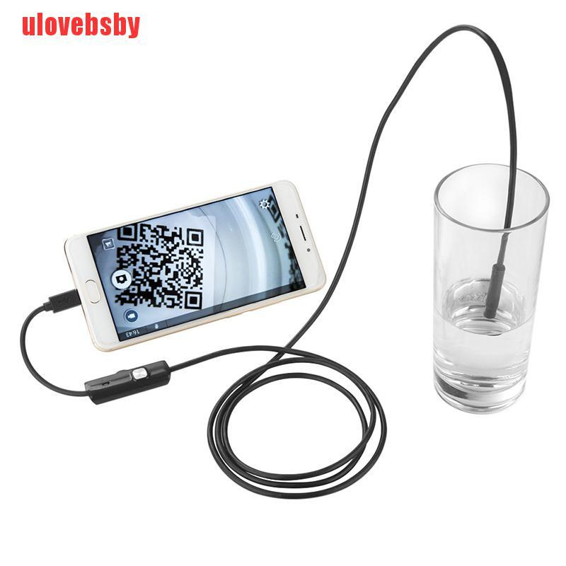 [ulovebsby]Mini Endoscope Camera 7mm/5.5mm USB Camera for Android Inspection Borescope