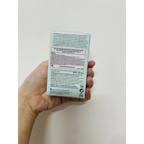 Serum Phloretin CF Skinceuticals sáng da mờ thâm chống lão hóa 15ml 30ml