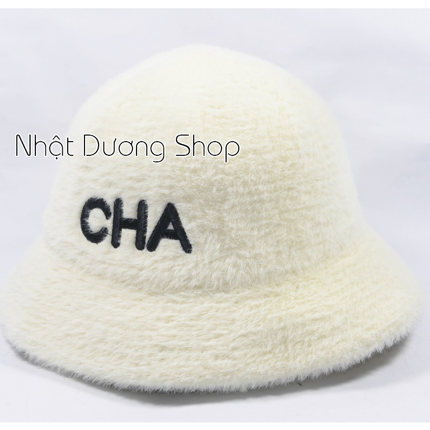 [ NÓN MŨ QUẢNG CHÂU ] NÓN LÔNG THỎ BUCKET NỮ THỜI TRANG CAO CẤP 2022 DUY NHẤT TẠI VN