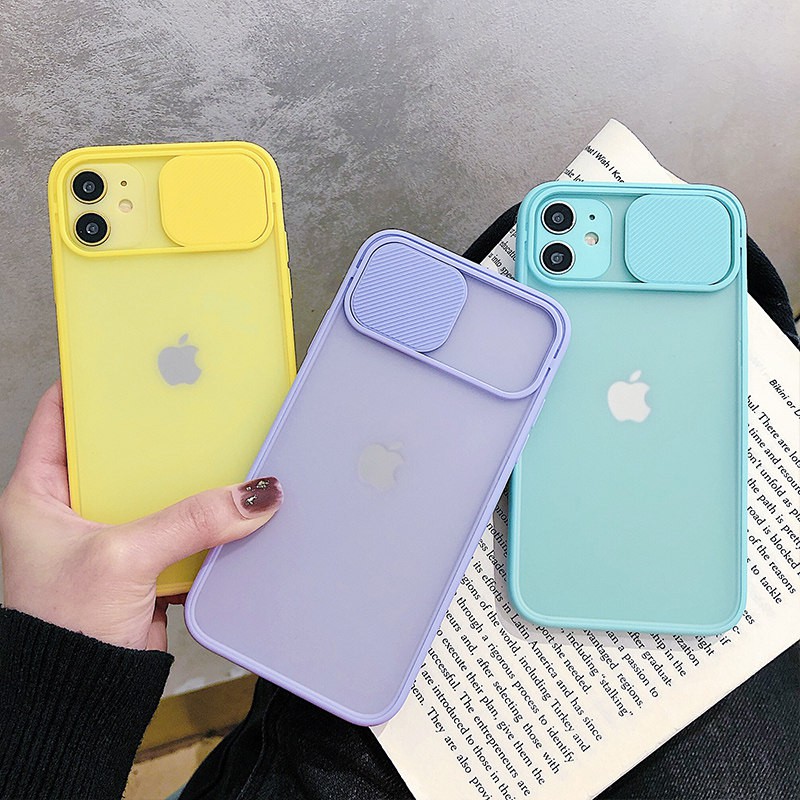 Camera Slidable Casing for iPhone 11 Pro Max Lens Protection 6 7 8 Plus Back Cover Phone Case | BigBuy360 - bigbuy360.vn