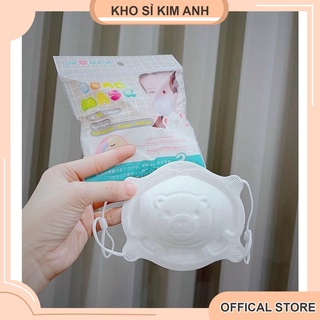 ✨Combo 3 Chiếc khẩu trang trẻ em hình Gấu 3D Uni Mask