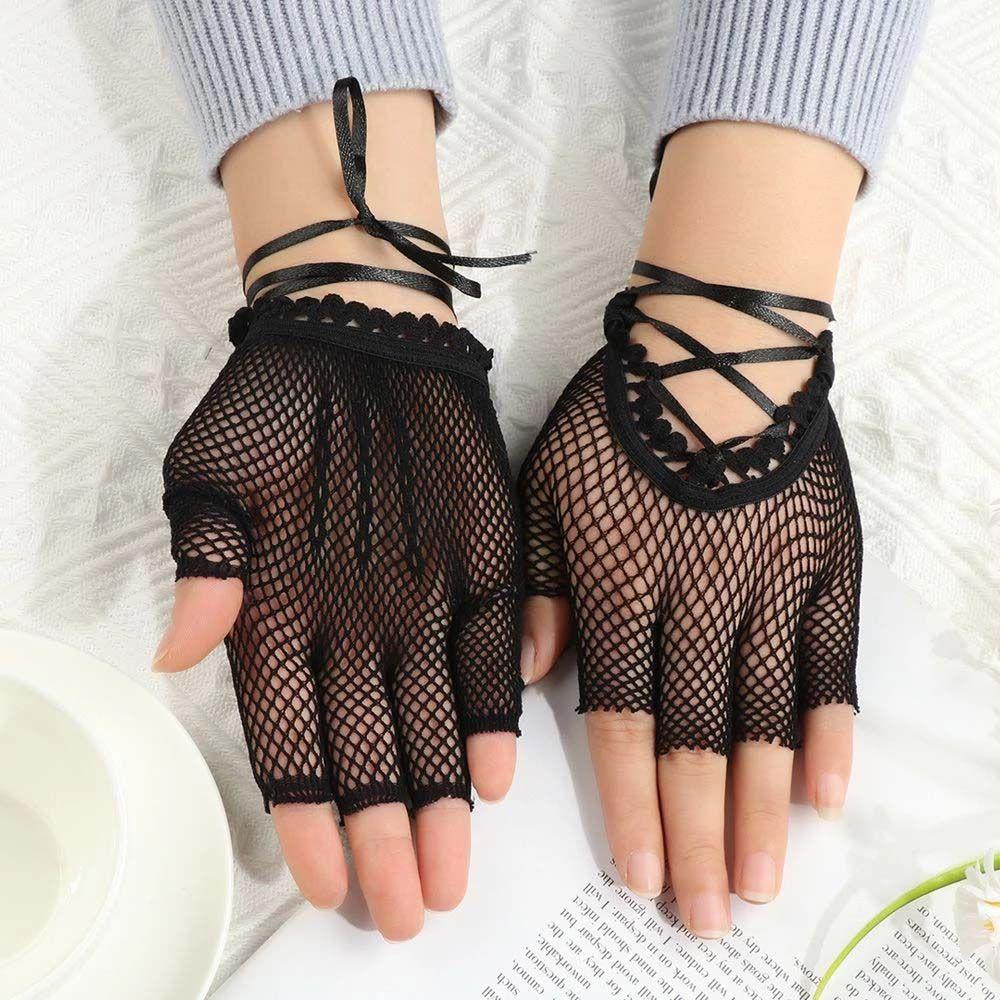 Găng Tay Lưới Cá Thời Trang Cho Nữ