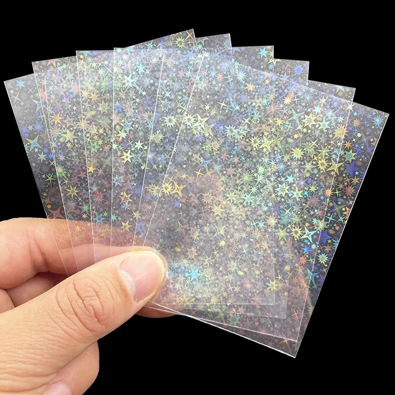 Vỏ bảo vệ thẻ game YGO MTG màu laser không chứa axit an toàn tiện lợi