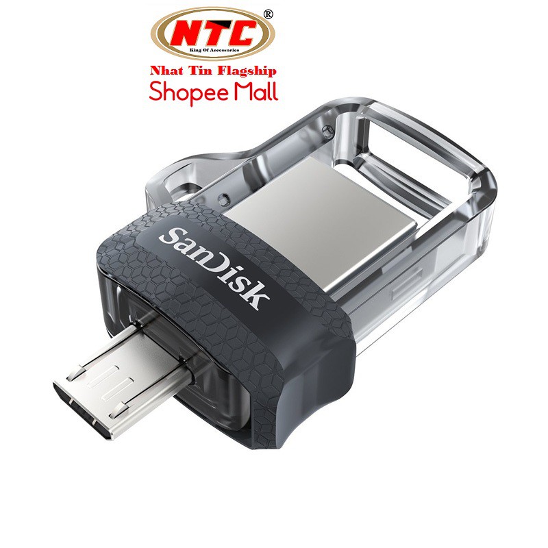 USB OTG 3.0 SanDisk Ultra Dual Drive M3.0 16GB / 32GB / 64GB / 128GB / 256GB Read 150MB/s (Bạc)