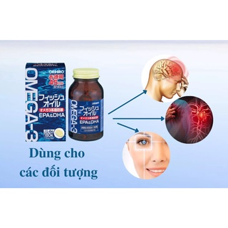 [ TỔNG KHO ] Dầu Cá OMEGA 3 EPA & DHA ORIHIRO