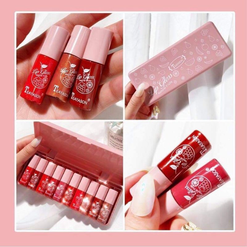 set son bóng Taeyason 10 màu nội địa trung