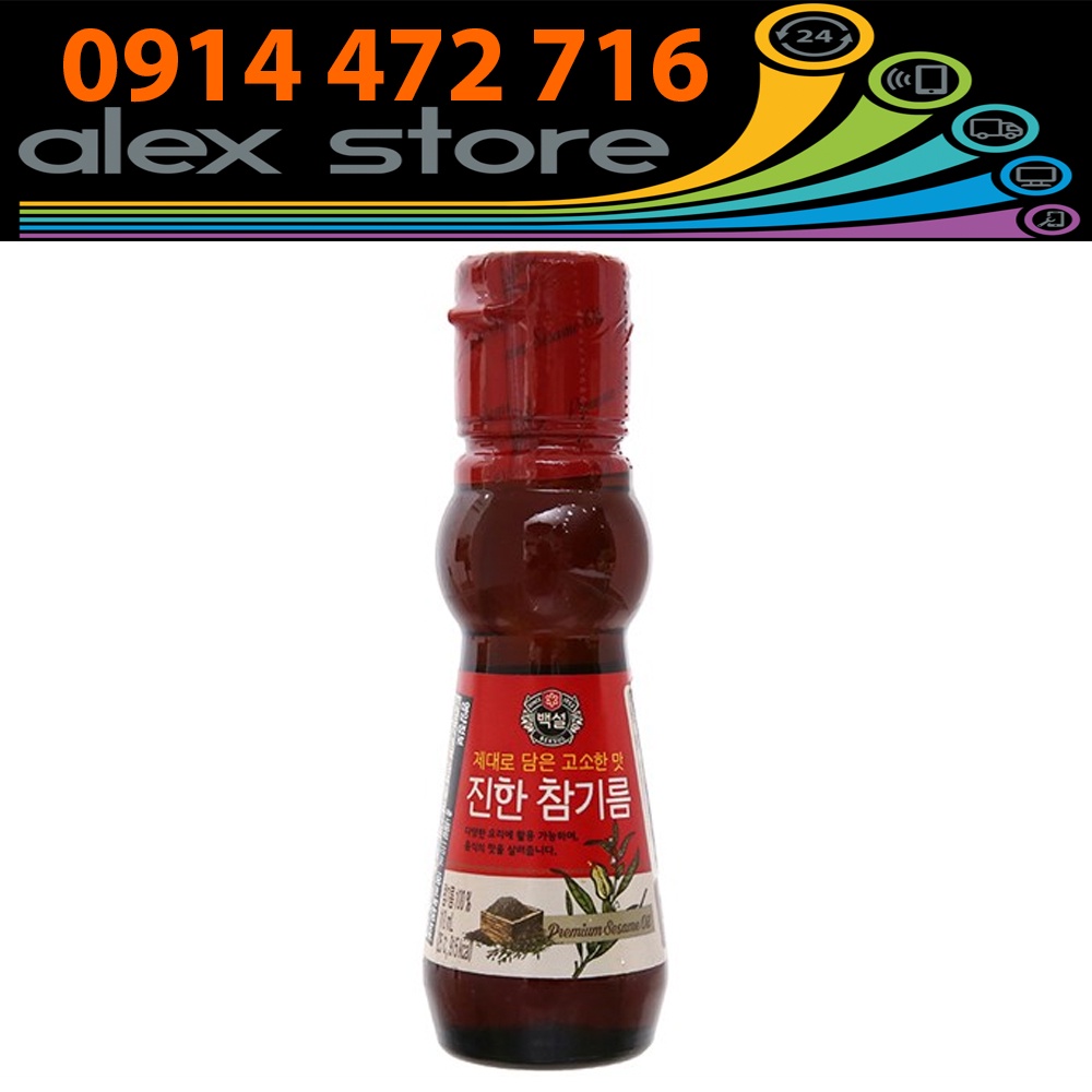 CJ Dầu mè đậm đặc Beksul chai 110ml - Nhập Khẩu Hàn Quốc