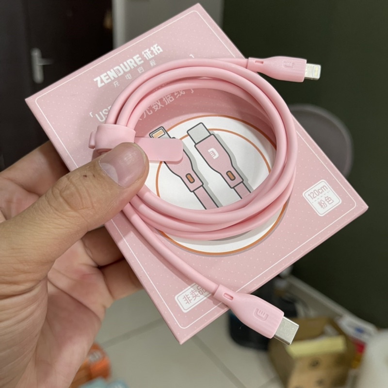 Cáp sạc nhanh Zendure_USB-C to PD 20W dài 120cm